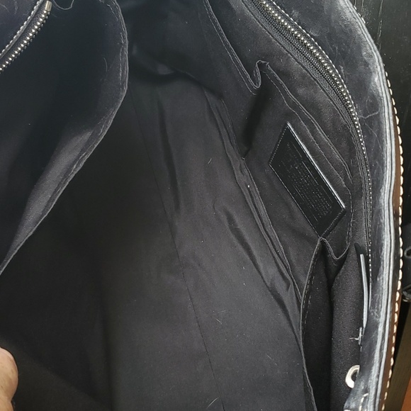 Coach leather tote - Picture 9 of 12